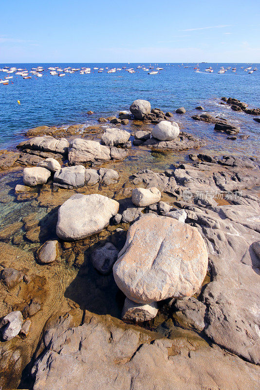 Palfrugell的Calella - cami de ronda